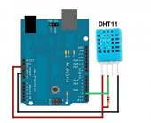 DHT11 Isı Nem Sensörü Sıcaklık Ölçme Sensör Arduino Aosong Asair - 6
