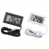 Termometre Mini Dijital Isı Ölçer -50C +110C Buzd. Akv. Oda - 4