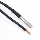 Ds18B20 3 Metre Kablolu Su Geçirmez Dijital Sıcaklık Sensörü thumbnail 4