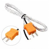 K-type TP-01 Thermocouple Sıcaklık Isı Sensörü 1 Metre Multimetre thumbnail 1