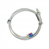 K-Type Thermocouple 1 Metre Sıcaklık Isı Sensörü 0-800C 6mm Dişli - 7