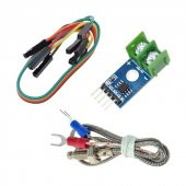 MAX6675 Modül + K Tip Termokupl - Sıcaklık Isı Sensörü -20C +85C - 1
