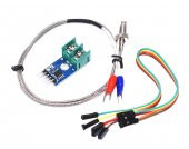 MAX6675 Modül + K Tip Termokupl - Sıcaklık Isı Sensörü -20C +85C - 4