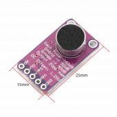 Max9814 Amplikatörlü Analog Mikrofon Modülü Ses Algılama Sensörü - 8