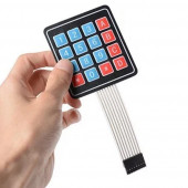 4 x 4 Matrix Membran Keypad 16 Buton Tuş Takımı Keyboard Klavye Alarm Şifre Kilit Röle Kontrol thumbnail 3