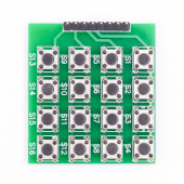 4 x 4 Matrix Keyboard Keypad 16 Buton Tuş Takımı Keyboard Klavye Alarm Şifre Kilit Güvenlik Röle - 5