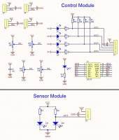 4 Kanal Kızılötesi IR Çizgi İzleme Takip Sensör Modülü Engel Algı thumbnail 8
