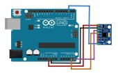 MPU6050 6 Eksen IMU İvme Ölçer Sensör Modülü GY-521 MPU-6050 Gyro - 6