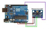 MPU6050 6 Eksen IMU İvme Ölçer Sensör Modülü GY-521 MPU-6050 Gyro - 7