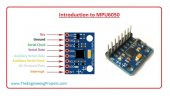 MPU6050 6 Eksen IMU İvme Ölçer Sensör Modülü GY-521 MPU-6050 Gyro - 8