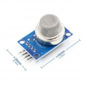 MQ-6 LPG Gaz Sensör Modül İzobütan Propan Bütan MQ6 - 1