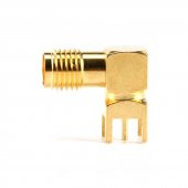 SMA PCB Tip Soket 90 Derece SMA-KWE GSM GPS GPRS RF Anten Soketi - 6
