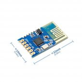 JDY-40 2.4 Ghz Kablosuz Alıcı Verici Modül Seri Haberleşme TTL - 1