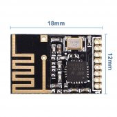 Mini Smd Nrf24L01 2.4Ghz Rf Haberleşme Modülü Kablosuz Tranceiver - 4