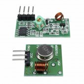 433Mhz RF Alıcı Verici Modülleri Kablosuz Haberleşme Kumanda thumbnail 3