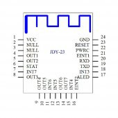 Jdy-23A Bluetooth 5.0 Modül Kablosuz Haberleşme Modülü - 8