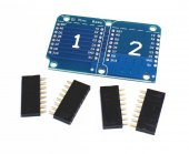 Wemos D1 Mini Genişleme Kartı Double Board thumbnail 7