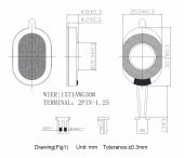 Adafruit 8 Ohm 1 Watt Hoparlör 4227 Mini Oval Hoparlör Speaker - 8