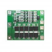 4S 40A Standart Versiyon - Lityum Batarya BMS Koruma Kartı Lipo - 1