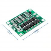 4S 40A Balans Versiyon - Lityum Batarya BMS Koruma Kartı Lipo - 2