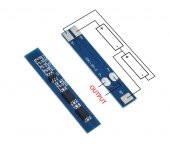 2S 3A BMS 7.4V Lityum Li-ion Batarya Koruma Kartı 18650 Pil Lipo thumbnail 1