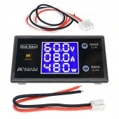 DC 0-100V 10A Digital Voltmetre Ampermetre ve Wattmetre DeekRobot - 2