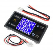 DC 0-100V 10A Digital Voltmetre Ampermetre ve Wattmetre DeekRobot - 3