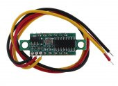0.28 inch DC 0-100V Mini Digital Voltmetre 3 Kablolu DC Kırmızı - 3
