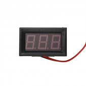 0.56 AC 70-500V Dijital Kırmızı Voltmetre İki Telli Panel Tip - 8