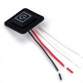 12V Silikon Anahtar 3 Modlu 3 Renk Led Gösterge Isıtıcı Dimmer - 2