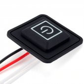 12V Silikon Anahtar 3 Modlu 3 Renk Led Gösterge Isıtıcı Dimmer - 4
