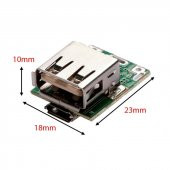 134N3P Powerbank Devresi - Lityum Pil Şarj - 5V 1A Usb Boost Modül Lion - 8