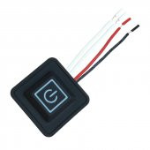 12V Silikon Anahtar 3 Modlu 3 Renk Led Gösterge Isıtıcı Dimmer - 7