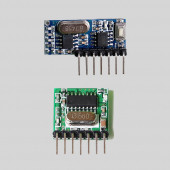 4 Kanal 433Mhz RF Alıcı Verici Kit - 1527 Formatını Öğrenebilir thumbnail 6