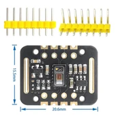 MAX30102 Nabız Kalp Atış Hızı Sensörü  Biyosensör I2C Kandaki Oksijen Konsantrasyonu Ölçümü Oksimetre thumbnail 2