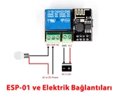 ESP8266 5V WiFi Röle Modülü SRD-03VDC-SL-C thumbnail 8