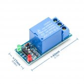 1 Kanal 12V Röle Modül AC 250V 10A Arduino thumbnail 1