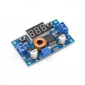 XL4015 Voltmetreli 5A Voltaj Düşürücü Ayarlanabilir Güç Kaynağı - 4