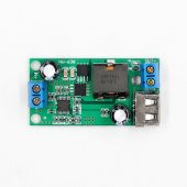 5V 5A Çıkışlı Güç Kaynağı Voltaj Düşürücü Modül USB Soket Klemens thumbnail 2