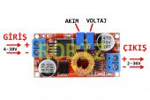 XL4015 36V 5A DC DC Voltaj Düşürücü Ayarlanabilir Güç Kaynağı - 8