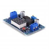 LM2596 Voltmetreli Ayarlanabilir 3A Güç Kaynağı Voltaj Düşürür - 2
