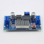 LM2596 Voltmetreli Ayarlanabilir 3A Güç Kaynağı Voltaj Düşürür - 6