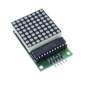 MAX7219 Nokta Led Matris Modülü 8x8 Matris Ortak Katot 64 Nokta - 4