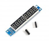 MAX7219 8 Hane Seri 7 Segment Ekran Ekran - 8 Digit Dijital Seri thumbnail 1