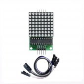 MAX7219 Nokta Led Matris Modülü 8x8 Matris Ortak Katot 64 Nokta - 6
