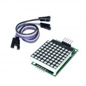 MAX7219 Nokta Led Matris Modülü 8x8 Matris Ortak Katot 64 Nokta - 7