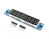 MAX7219 8 Hane Seri 7 Segment Ekran Ekran - 8 Digit Dijital Seri thumbnail 3