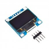 0.96 Inch Beyaz Oled Lcd Modül 128x64 Pixel IIC I2C Seri 0.96 Ekran Gösterge SSD1306 3.3V 5V Matrix - 2