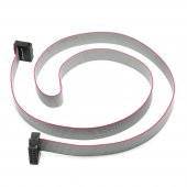 70cm 10 Pin IDC Flat  Kablo JTAG ISP AVR ARM Programlama Kablo - 1