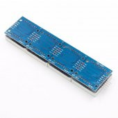 MAX7219 4lü Dot Matrix Modül 64 Nokta Led Ekran 5V 8x8 Matris 5 Pin Kontrol Ortak Katot - 5